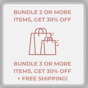 Bundle and save promo!